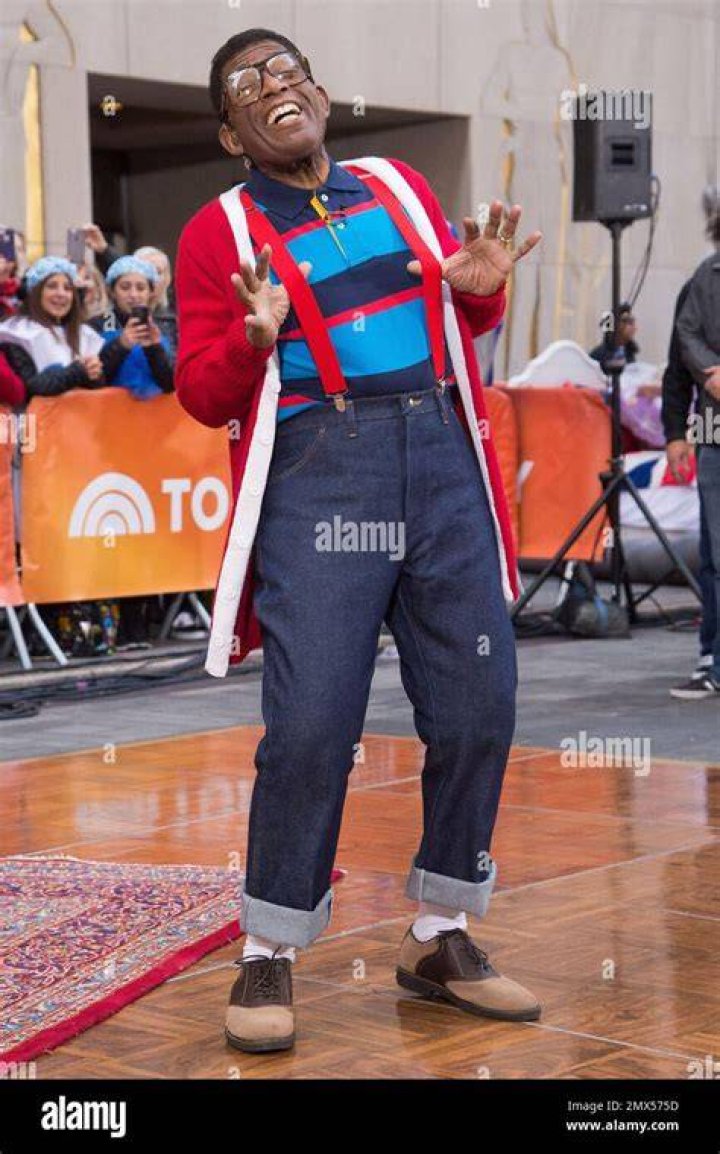 Al Roker dresses as the television character Steve Urkel during NBC's "Today" show Halloween celebration at Rockefeller Plaza on Monday, Oct.31, 2016, in New York NBC's Today Show Halloween Celebration, New York, USA