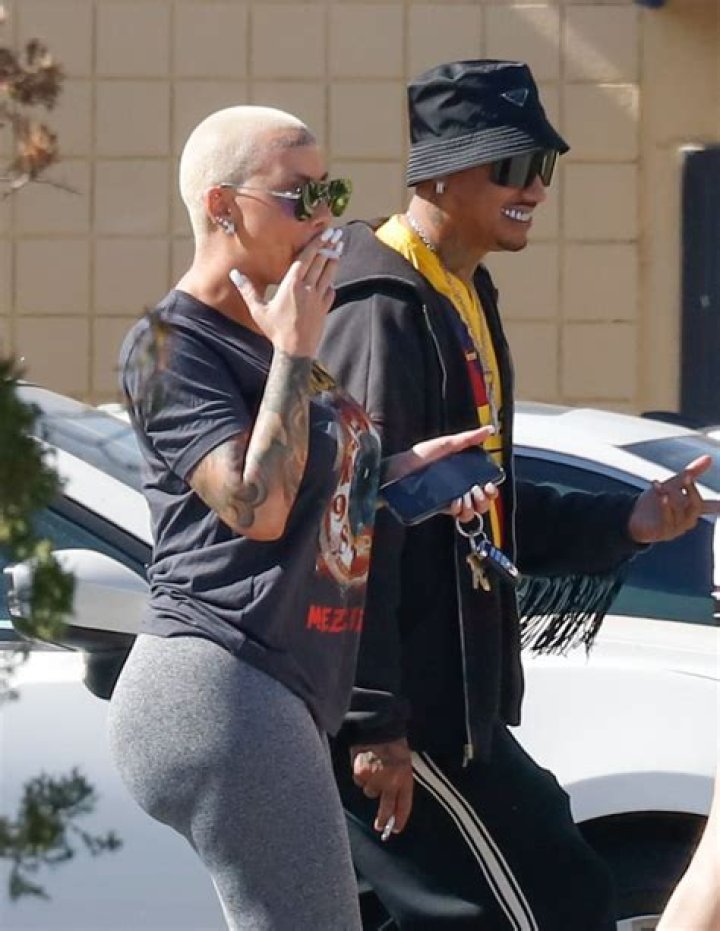 Amber Rose and Alexander Edwards Amber Rose and Alexander Edwards out and about, Los Angeles, USA - 25 Sep 2019
