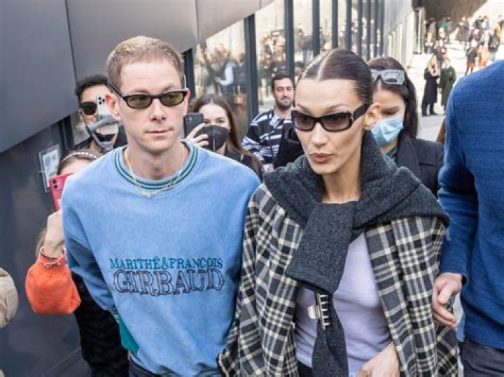 Bella Hadid and boyfriend Marc Kalman arrive at Eden-Roc Hotel