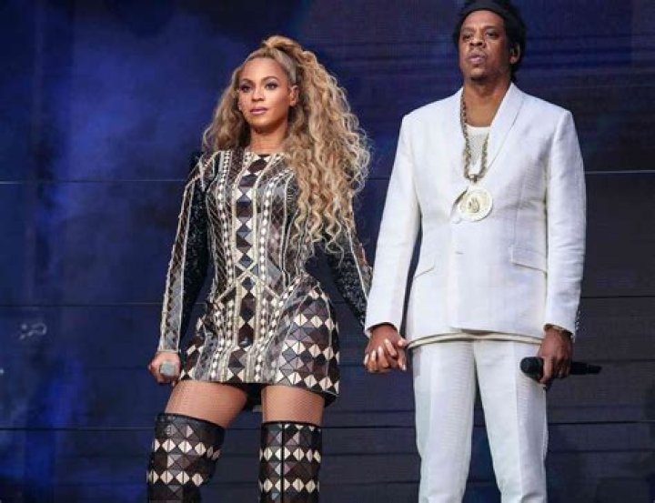 Beyonce and Jay Z were spotted arriving to their Annual Halloween Party in NYC . The couple dressed as a super stylish Black Barbie and Black Ken Doll set. Beyonce stunned in a Pink Fur Coat and a striped Bodysuit. She wore a mirrored pair of sunglasses as she walked with her Husband Jay Z and cute daughter Blue Ivy into the party. They were joined by Kelly Rowland as well, who dressed up as RUN DMCPictured: Beyonce,Jay Z,BeyonceJay ZKelly RowlandRef: SPL1384685 011116 NON-EXCLUSIVEPicture by: SplashNews.comSplash News and PicturesLos Angeles: 310-821-2666New York: 212-619-2666London: +44 (0)20 7644 7656Berlin: +49 175 3764 Rights