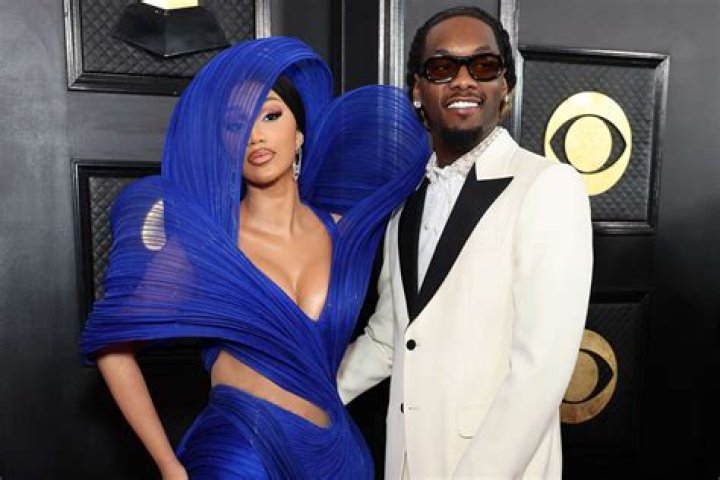 Cardi B and her husband the rapper Offset having fun aboard a yacht