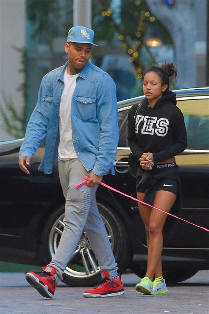 Chris Brown and Karrueche Tran at Jhene Aiko's Private EP Release Party hosted by Hennessy V.S, on in Los Angeles Hennessy V.S Presents Jhene Aiko's Private EP Release Event, Los Angeles, USA - 14 Nov 2013