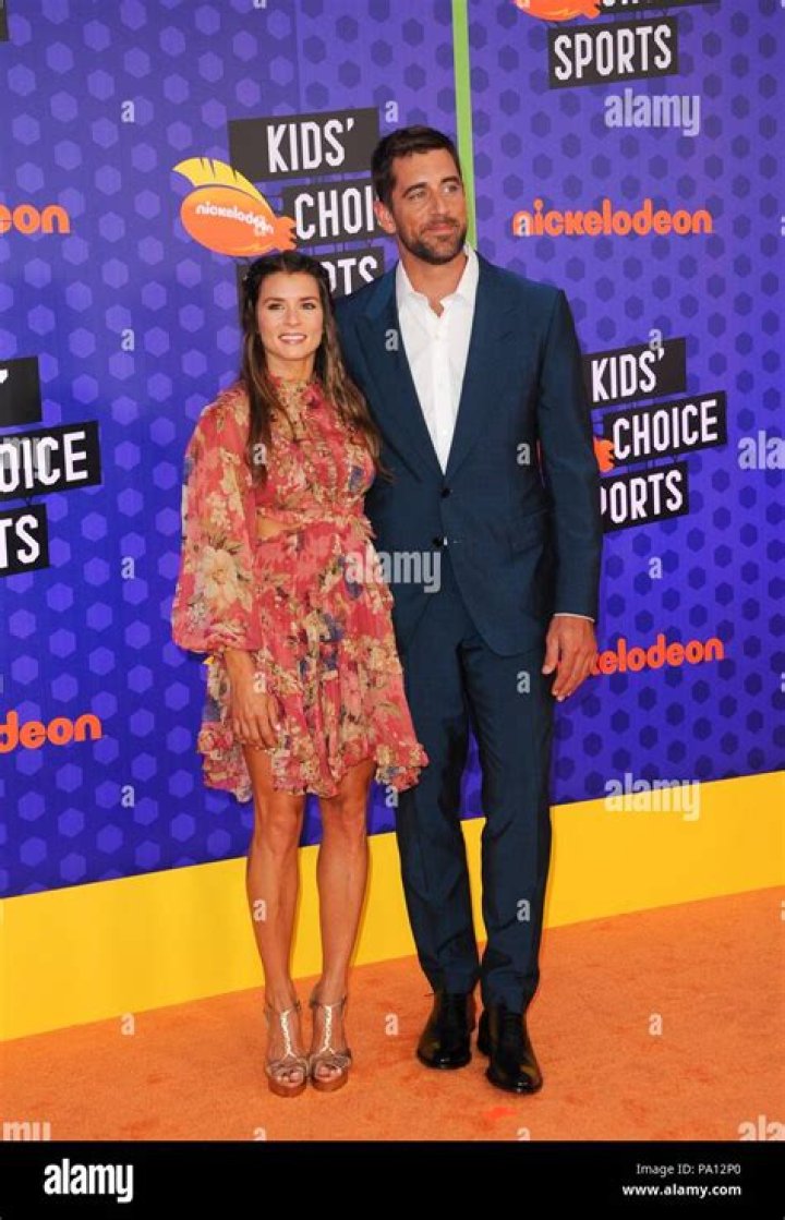 Danica Patrick, Aaron Rodgers Kids' Choice Sports Awards, Arrivals, Los Angeles, USA - 19 Jul 2018