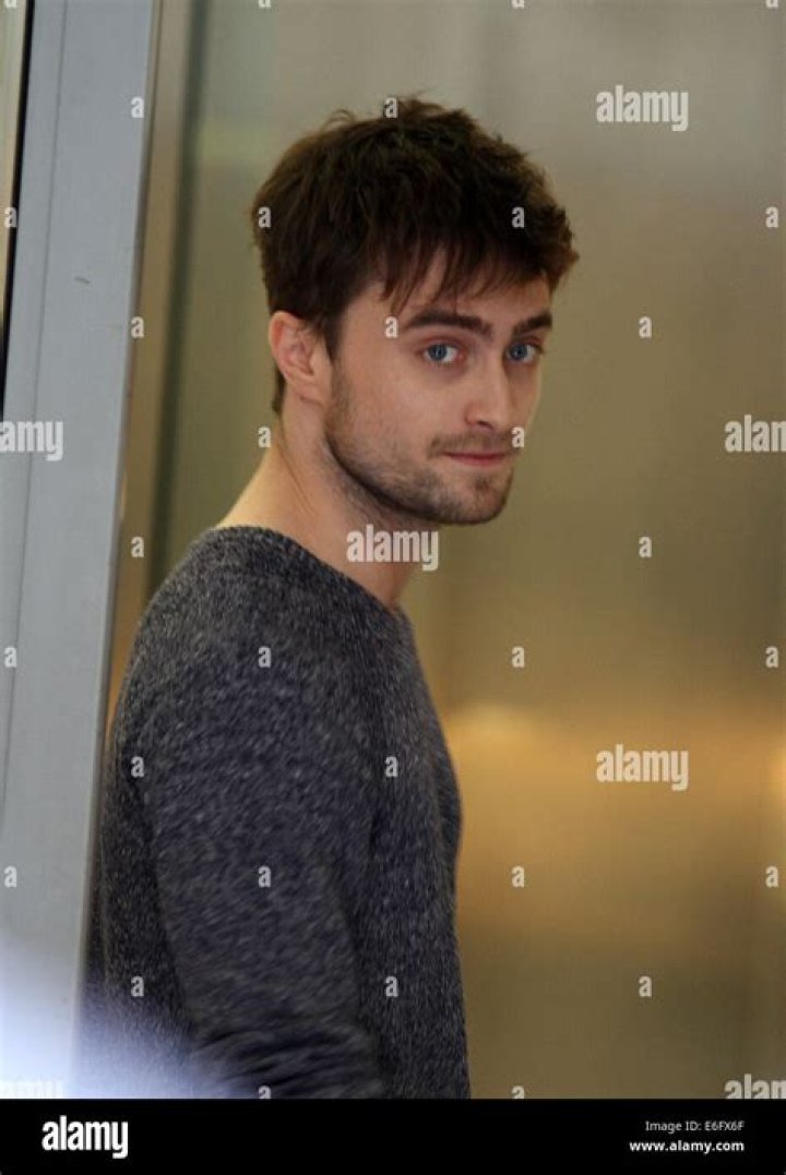 Daniel Radcliffe At The 2014 WhatsOnStage Awards