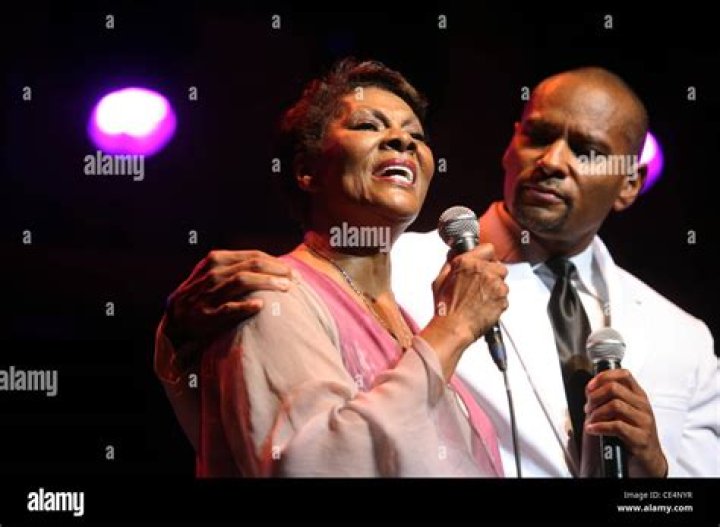 Dionne Warwick and her son 