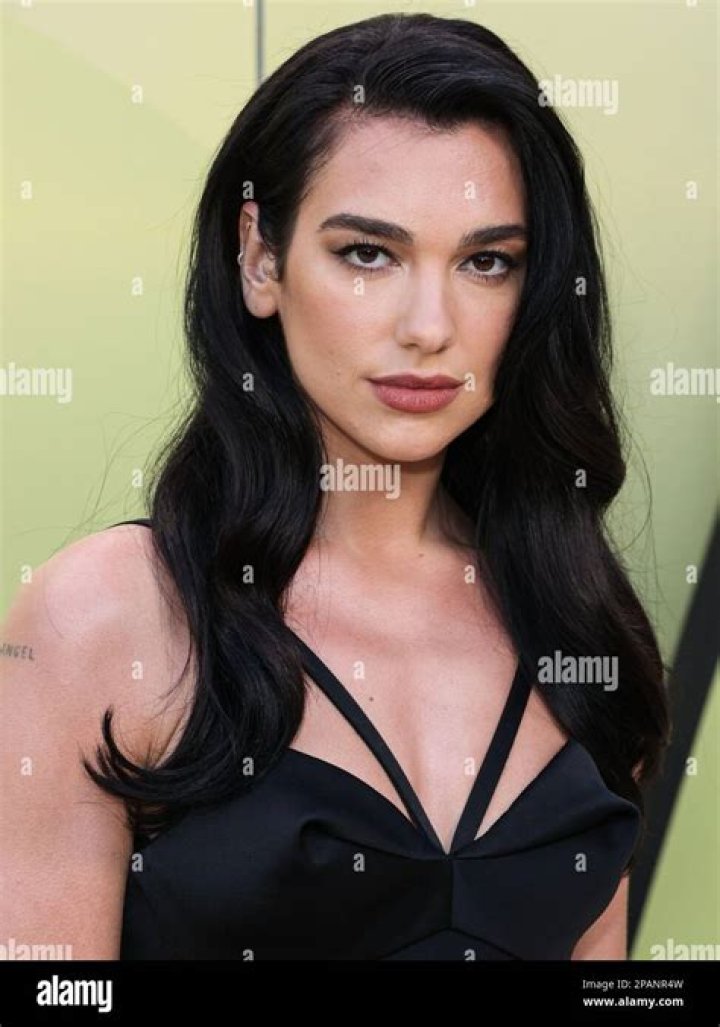 Dua Lipa arrives at the world premiere of the film 'Alita: Battle Angel' in Leicester Square in London, Britain, 31 January 2019. The movie opens across UK theaters on 06 February 2019. Alita: Battle Angel world premiere in London, United Kingdom - 31 Jan 2019