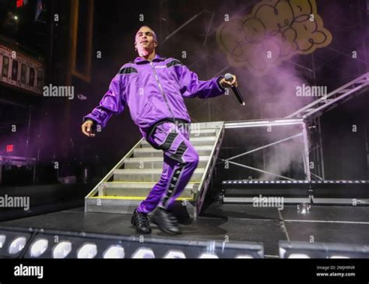 Edwin Honoret with PRETTYMUCH performs during the PRETTYMUCH: FOMO Tour at the Tabernacle, in Atlanta PRETTYMUCH: FOMO Tour - , Atlanta, USA - 16 Jul 2019
