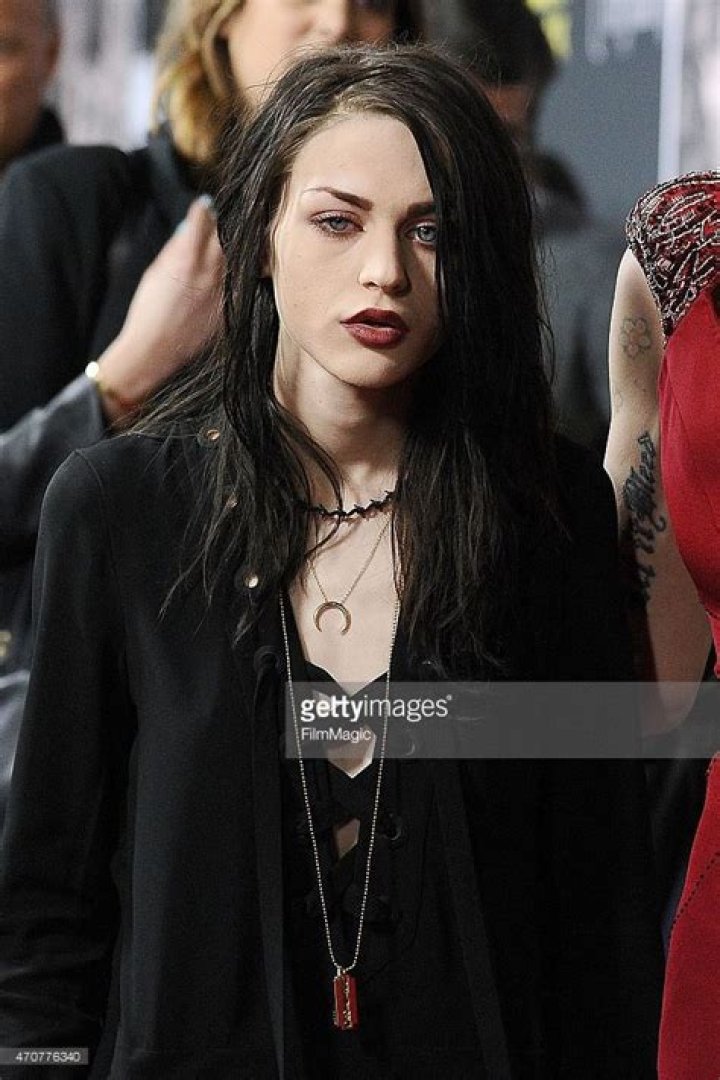 Frances Bean Cobain attends the Moschino x H&M fashion show at Pier 36, in New York Moschino x H&M Fashion Show, New York, USA - 24 Oct 2018