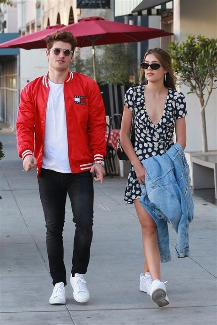 Gregg Sulkin and Sistine Stallone hang out in Beverly Hills