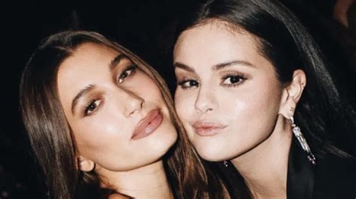 hailey bieber, selena gomez