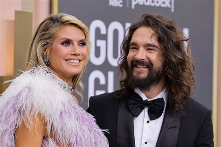 Heidi Klum and Tom Kaulitz are seen getting married on a yacht on august 03, 2109 in Capri, Italy Pictured: Heidi Klum and Tom Kaulitz Ref: SPL5107401 030819 NON-EXCLUSIVE Picture by: SplashNews.com Splash News and Pictures Los Angeles: 310-821-2666 New York: 212-619-2666 London: 0207 644 7656 Milan: +39 02 56567623 World Rights, No France Rights, No Italy Rights, No Switzerland Rights
