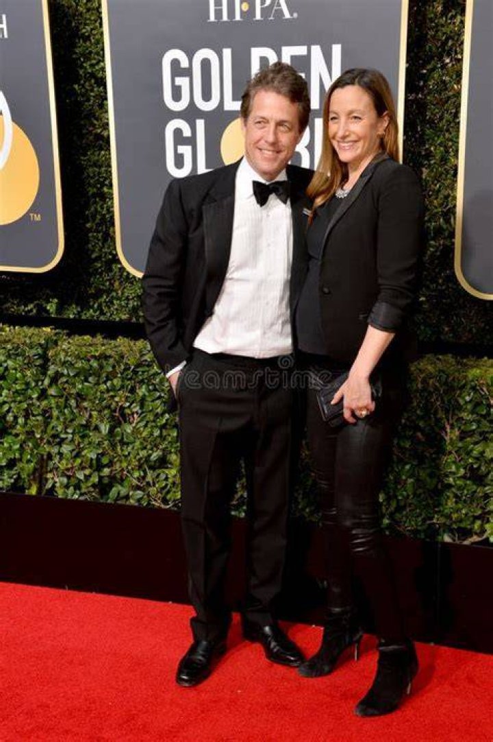 Hugh Grant & Anna Eberstein
