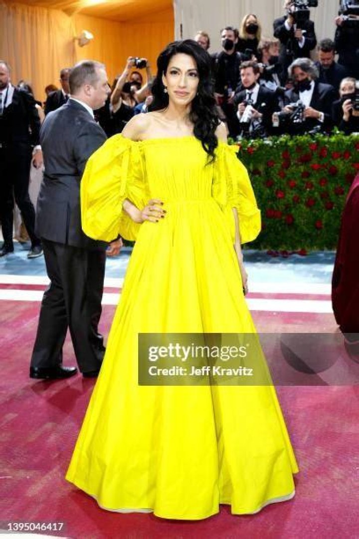 Huma Abedin At The 2021 Met Gala