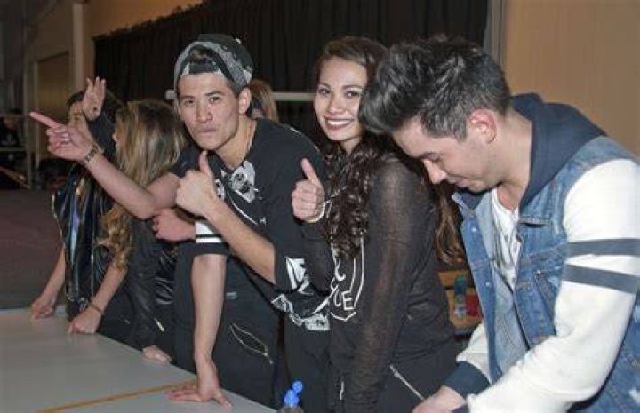 Jagmac performing at Isambard School, Swindon, Britain &ndash; 12 Mar 2015