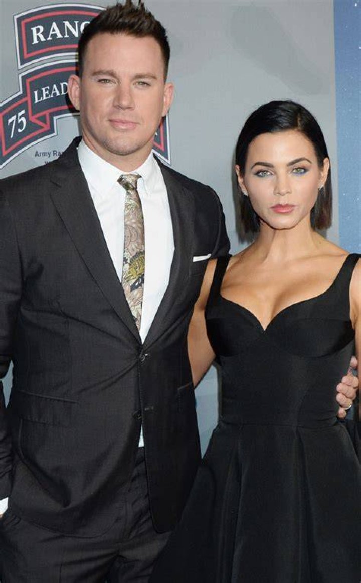 Jenna Dewan And Channing Tatum On A Red Carpet