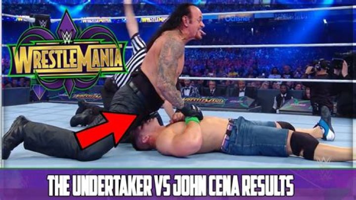 John Cena Wrestlemania 34 at the Mercedes-Benz Superdome, New Orleans, USA - 08 Apr 2018