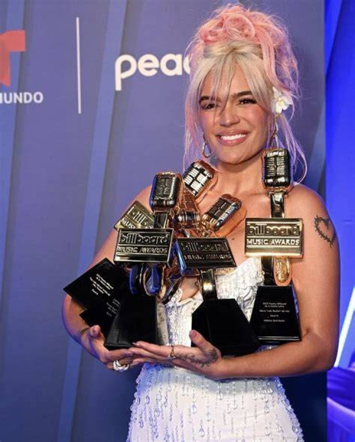 Karol G At The Premios Juventud
