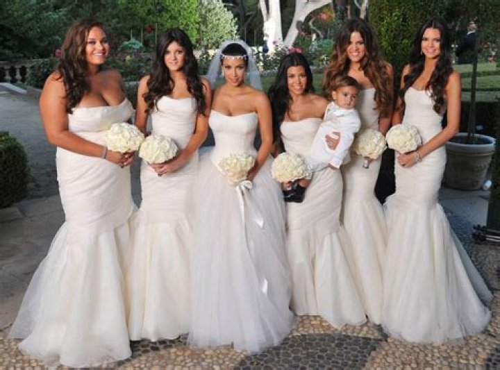 Kim Kardashian Wedding Dresses