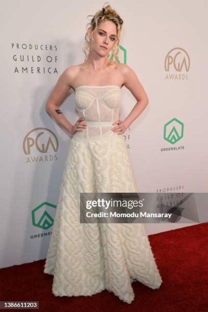Kristen Stewart attends the 33rd Annual Producers Guild Awards at the Fairmont Century Plaza Hotel on in Los Angeles 33rd Annual Producers Guild Awards ' Cocktail Reception, Los Angeles, United States - 19 Mar 2022