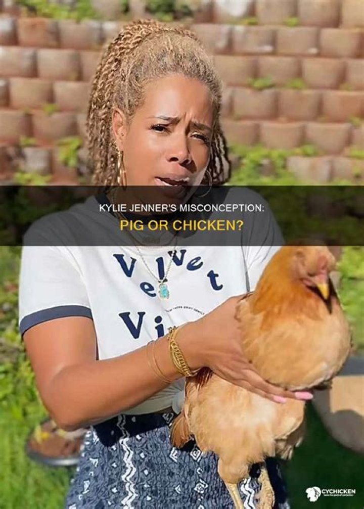 Kylie Jenner Thinks Pig Chicken