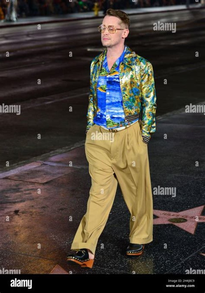 Macaulay Culkin Walks The Gucci Love Parade Show