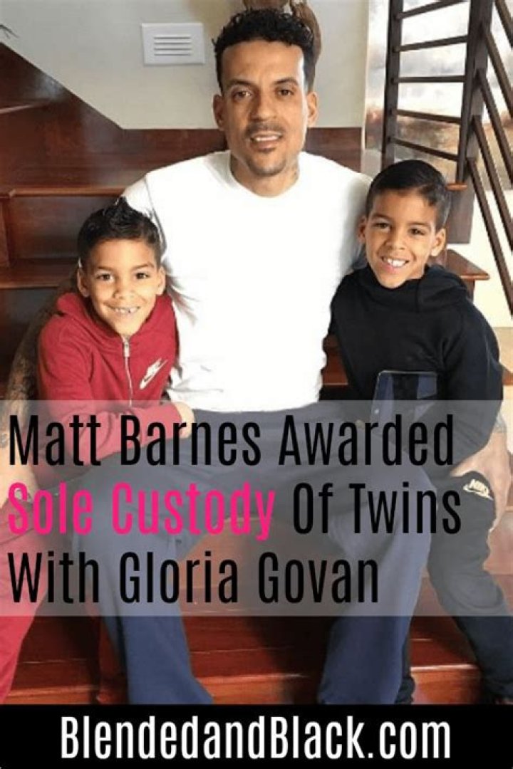 matt barnes gloria govan custody battle