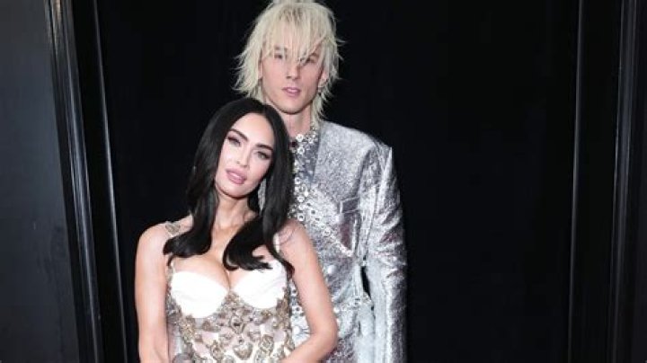 Megan Fox & MGK Match In Blue Flannel