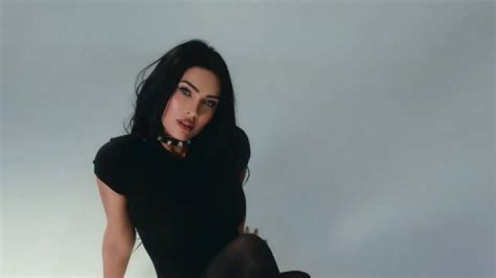 Megan Fox In A Black Dress