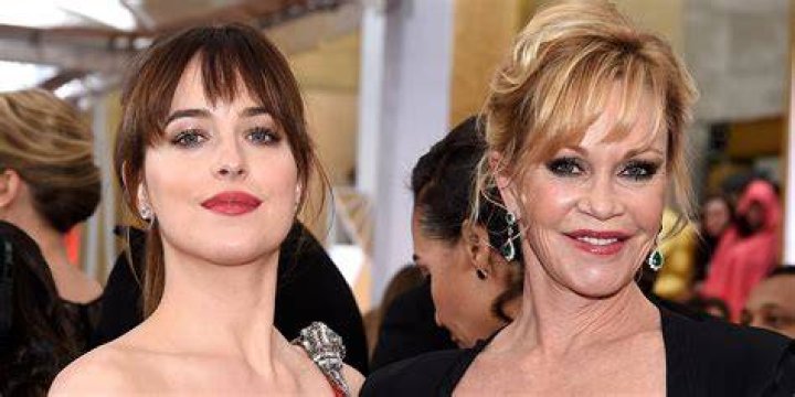 Melanie Griffith, Dakota Johnson and Don Johnson