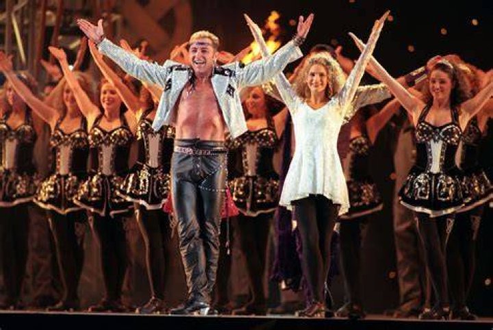 Michael Flatley MICHAEL FLATLEY AT A PHOTOCALL FOR HIS NEW PRODUCTION 'CELTIC TIGER', LONDON, BRITAIN - JUN 2005