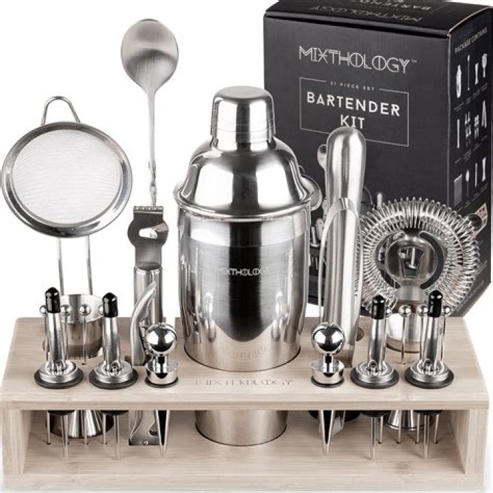 Mixology 8-Piece Bartender Kit