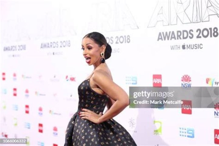 Mya 32nd ARIA Awards, Arrivals, Sydney, Australia - 28 Nov 2018