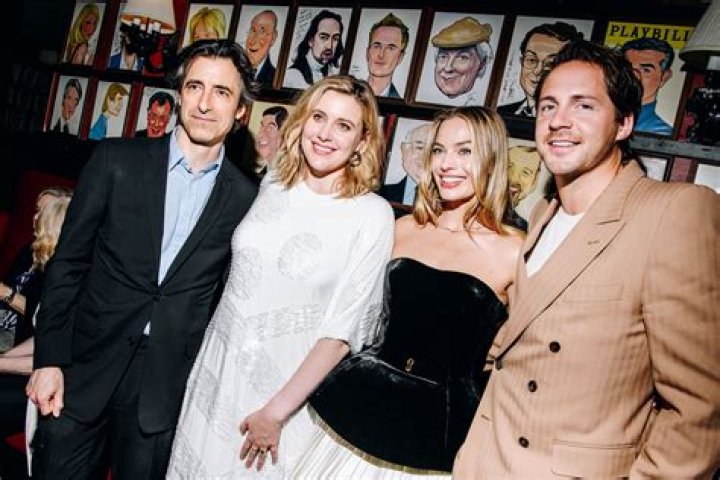 Noah Baumbach, Greta Gerwig, Margot Robbie and Tom AckerleyNew York Premiere of Focus Features' "ASTEROID CITY" - After Party at Sardi's, Sardi's Restaurant, USA - 13 Jun 2023