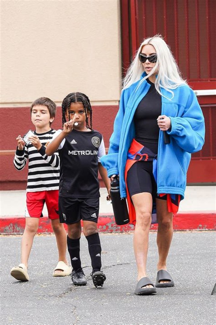 Reign Disick Saint West Man Bun