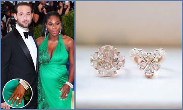 serena williams ring engagement