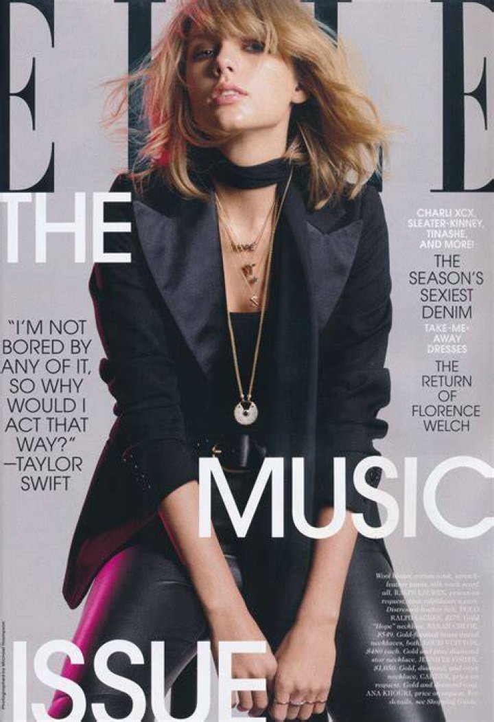 taylor swift elle