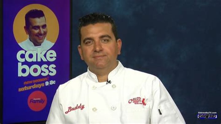 The Cake Boss, Buddy Valastro, poses in front of Carlo's Bakery's first ever Sweet Room at the grand opening at Mohegan Sun, in Uncasville, Conn Carlo&acirc;?&trade;s Bakery Grand Opening at Mohegan Sun, Uncasville, USA - 12 Sep 2015
