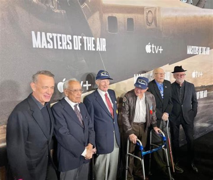 Tom Hanks With WWII Veterans
