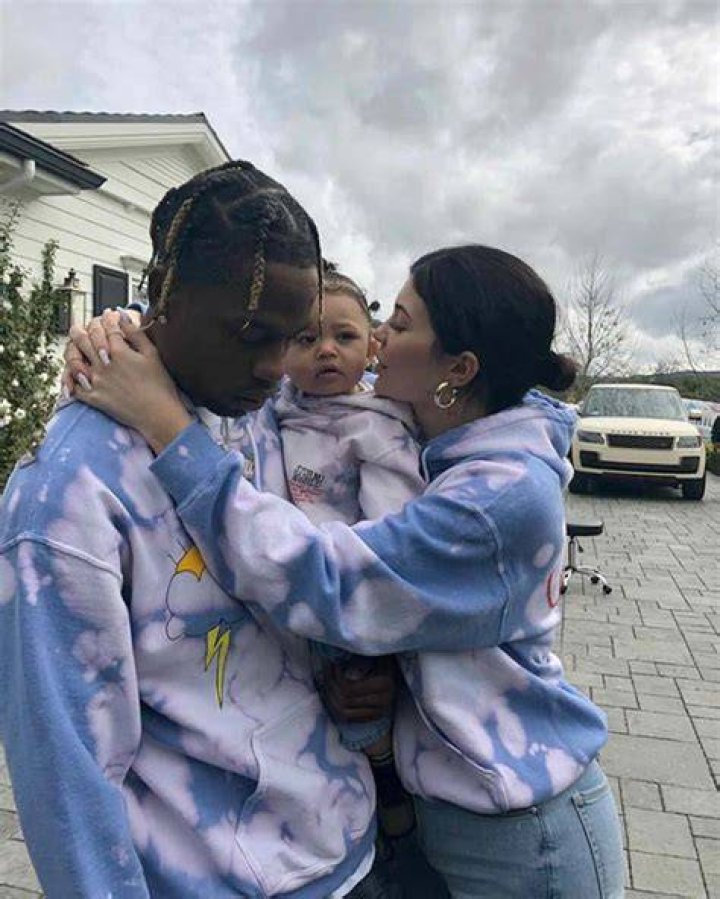 Travis Scott, Kylie Jenner, Stormi Webster