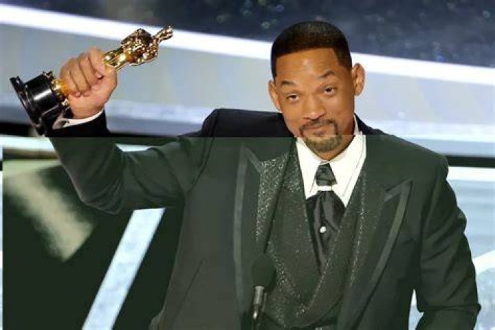 Will Smith after his Oscar win