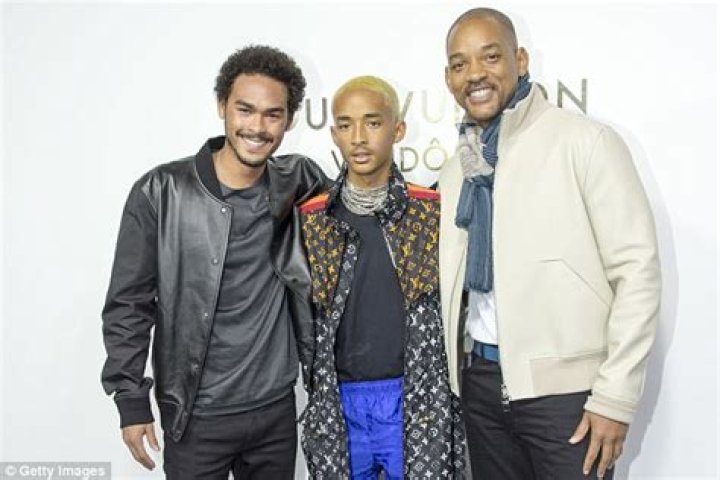 Will Smith with his sons