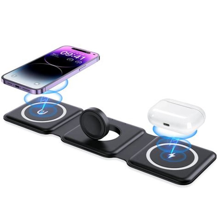 Wireless 3-in-1 Fast Charging Station